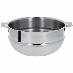 Budget ❤️ Bain Marie Mutine Ø 20 cm Manche Amovible Inox Cristel 🎁