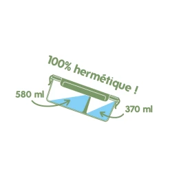 Les meilleures critiques de ✨ Boîte de Conservation en Verre avec Compartiments Rectangle 950 ml Pebbly 😀 -Emile Henry Magasin boite de conservation en verre avec compartiments rectangle 950 ml pebbly 2