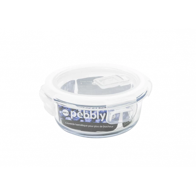 Offres ???? Boîte de Conservation en Verre Rond 400 ml Pebbly ???? 3 Offres ???? Boîte de Conservation en Verre Rond 400 ml Pebbly ????