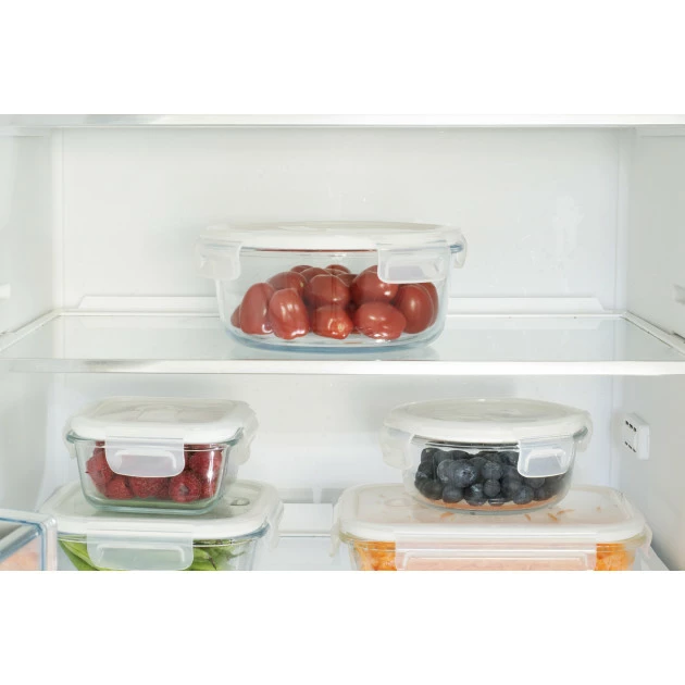 Acheter ✔️ Boîte de Conservation en Verre Rond 950 ml Pebbly 🧨 6 Acheter ✔️ Boîte de Conservation en Verre Rond 950 ml Pebbly 🧨 – Image 4