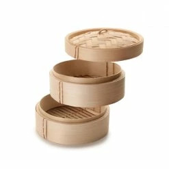 Emile Henry Magasin -Emile Henry Magasin cuiseur vapeur bambou o 20 cm x h 23 cm ibili 1