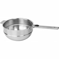 Remise ⭐ Bain-Marie Inox Ø 12 cm Strate Amovible Cristel ???? -Emile Henry Magasin element bain marie o 12 cm strate amovible cristel 1