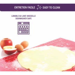 De gros 🎁 Feuille à Pâtisserie 62 x 40 cm Mastrad ✔️ -Emile Henry Magasin feuille a patisserie 62 x 40 cm mastrad 2