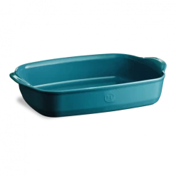 Le moins cher 🥰 Grand Plat à Four Rectangulaire en Céramique 42,5 x 28 cm Calanque Emile Henry 🔔