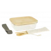 Remise ✨ Lunch Box Verre et Bambou avec Couverts 1 L Pebbly 🎁 -Emile Henry Magasin lunch box verre et bambou avec couverts 1 l pebbly
