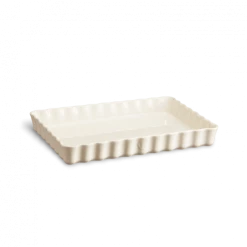 Tout neuf 😍 Moule à Tarte Rectangulaire en Céramique 33,5 x 24 cm Argile Emile Henry 👍
