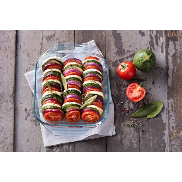 Sortie 🥰 Plat à Four en Verre Carré 25 x 21 cm 2 L Classic Pyrex 🛒 4 Sortie 🥰 Plat à Four en Verre Carré 25 x 21 cm 2 L Classic Pyrex 🛒 – Image 2