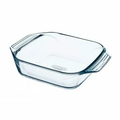 Meilleur prix 🛒 Plat à Four en Verre Carré 29 x 23 cm 2,3 L Irrésistible Pyrex 😍
