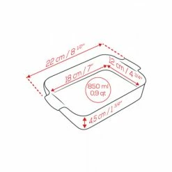 Budget 😀 Plat à Four Rectangulaire en Céramique Appolia 22 cm Rouge Peugeot ⭐ -Emile Henry Magasin plat a four rectangulaire en ceramique appolia 22 cm rouge peugeot 3