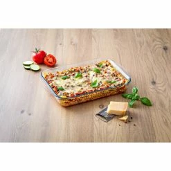 Nouveau ⭐ Plat à Lasagnes Rectangulaire en Verre 34 x 23 cm 2,6 L Essentials Pyrex 👍 -Emile Henry Magasin plat a lasagnes rectangulaire en verre 34 x 23 cm 26 l essentials pyrex 2