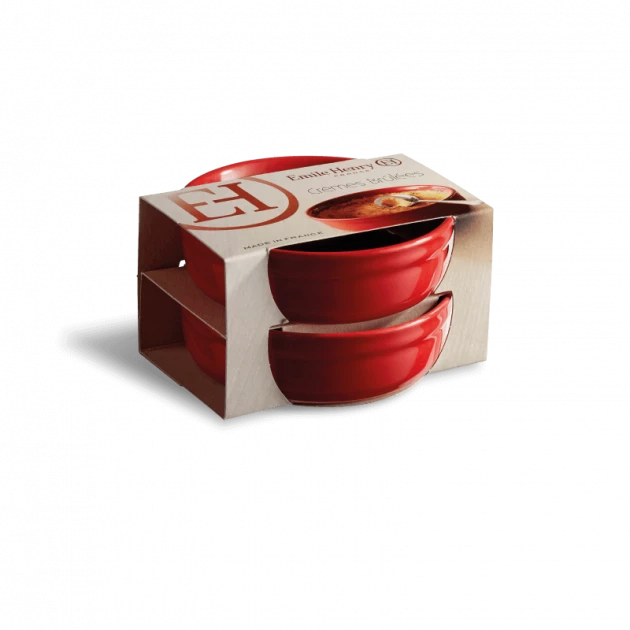 Promo đ Set de 2 Ramequins Ă CrĂšme BrĂ»lĂ©e en CĂ©ramique Ă 12 cm Grand Cru Emile Henry đ 4 Promo đ Set de 2 Ramequins Ă CrĂšme BrĂ»lĂ©e en CĂ©ramique Ă 12 cm Grand Cru Emile Henry đ â Image 2