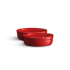 Promo 🔔 Set de 2 Ramequins à Crème Brûlée en Céramique Ø 12 cm Grand Cru Emile Henry 🎁