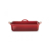 Nouveau ⌛ Terrine Rectangulaire en Céramique avec Presse 32 cm Cerise Le Creuset 😍 -Emile Henry Magasin terrine rectangulaire en ceramique avec presse 32 cm cerise le creuset